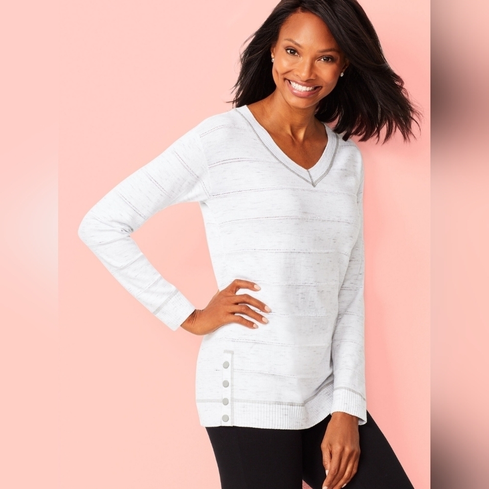 The Oprah Magazine Collection for Talbots The Sweater Size M - Picture 2 of 9